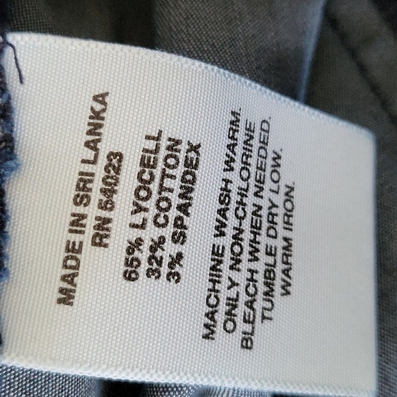 GAP 1969 dark wash chambray a-line mini skirt NWT - Picture 11 of 11